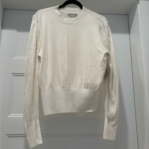 NWT Ryegrass Cream Colored Sweater Womens Size L (Size 12-14) - Picture 8 of 8